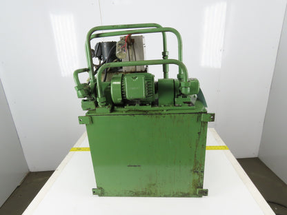 Nippon TOP-203LE Hydraulic Power Unit 0.4kW 200/220V 3Ph 27 Gallon