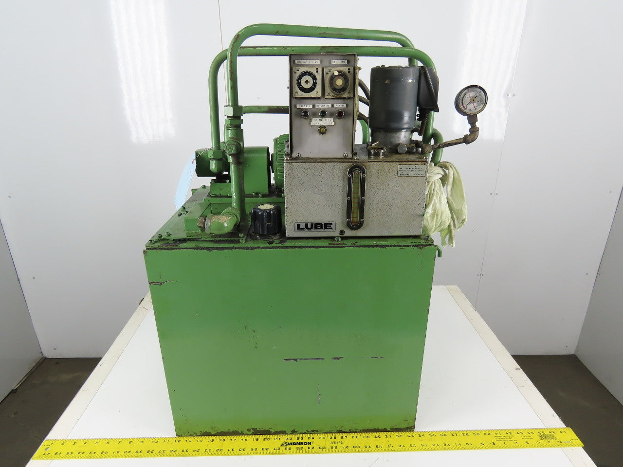 Nippon TOP-203LE Hydraulic Power Unit 0.4kW 200/220V 3Ph 27 Gallon