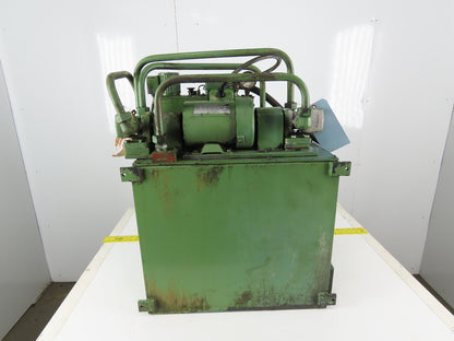 Nippon TOP-208LE Hydraulic Power Unit 0.4kW 200/220V 3Ph 27 Gallon