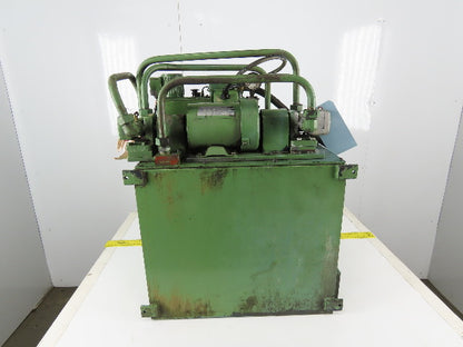 Nippon TOP-208LE Hydraulic Power Unit 0.4kW 200/220V 3Ph 27 Gallon