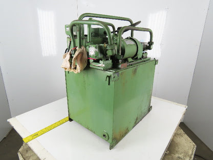 Nippon TOP-208LE Hydraulic Power Unit 0.4kW 200/220V 3Ph 27 Gallon