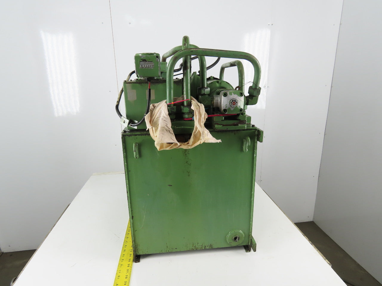 Nippon TOP-208LE Hydraulic Power Unit 0.4kW 200/220V 3Ph 27 Gallon