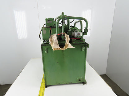 Nippon TOP-208LE Hydraulic Power Unit 0.4kW 200/220V 3Ph 27 Gallon