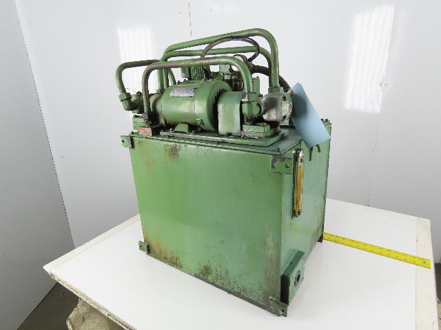 Nippon TOP-208LE Hydraulic Power Unit 0.4kW 200/220V 3Ph 27 Gallon