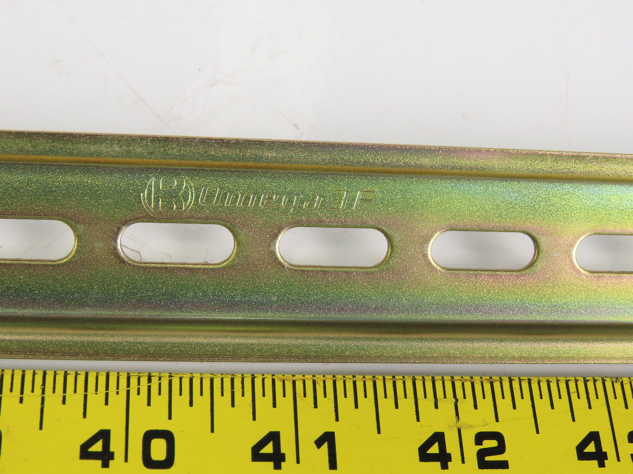 Omega 3F DIN Rail  25mm wide x 7.5mm High 79" OAL