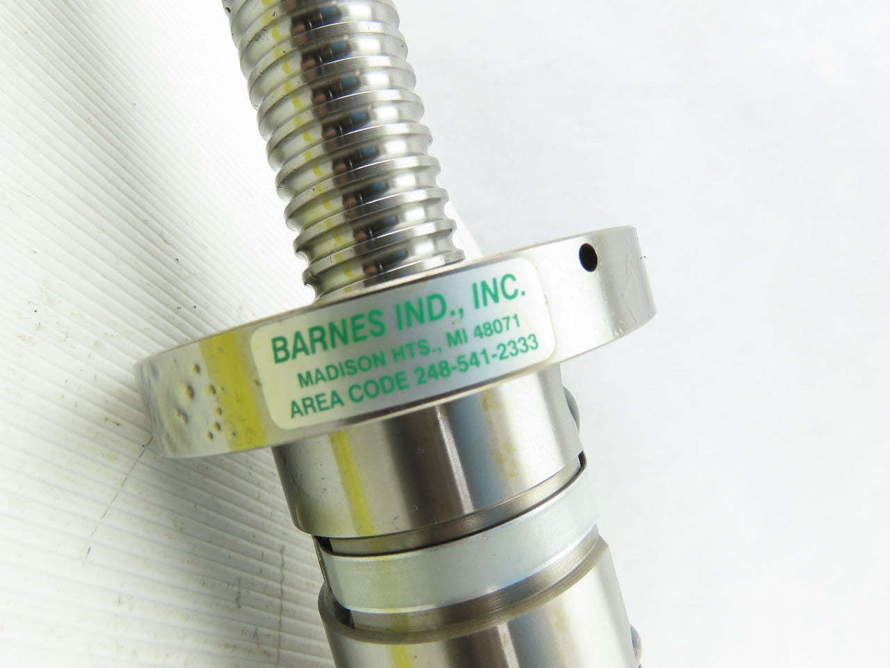 Barnes 32mm OD x 6.5mm Lead 4-1/2 Turns Per Inch 14.325" Travel 31-1/2" OAL