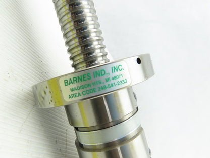 Barnes 32mm OD x 6.5mm Lead 4-1/2 Turns Per Inch 14.325" Travel 31-1/2" OAL