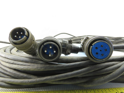 Robotic Servo Motor Main Power And Encoder Cable 3 Terminations See Info