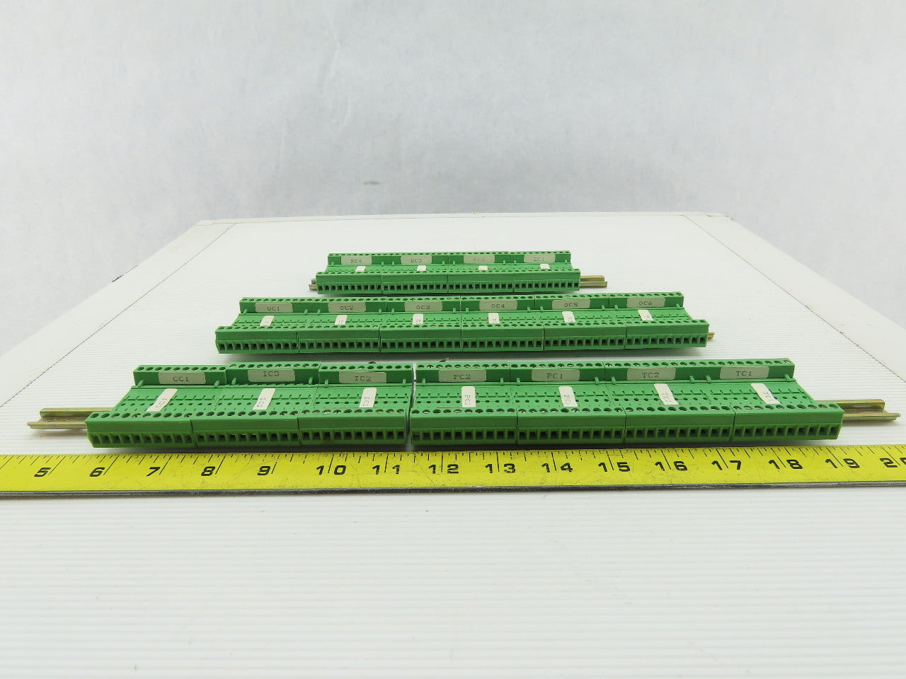 Phoenix Contact MSTBH 1.5 10 Point Wire Terminal Block For 15mm Rail Lot Of 17