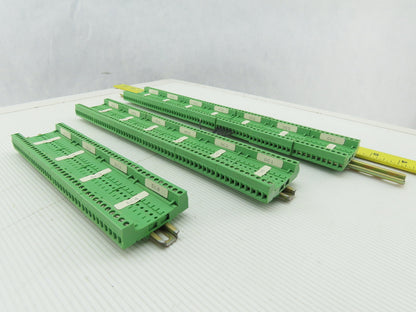 Phoenix Contact MSTBH 1.5 10 Point Wire Terminal Block For 15mm Rail Lot Of 17