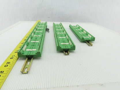 Phoenix Contact MSTBH 1.5 10 Point Wire Terminal Block For 15mm Rail Lot Of 17