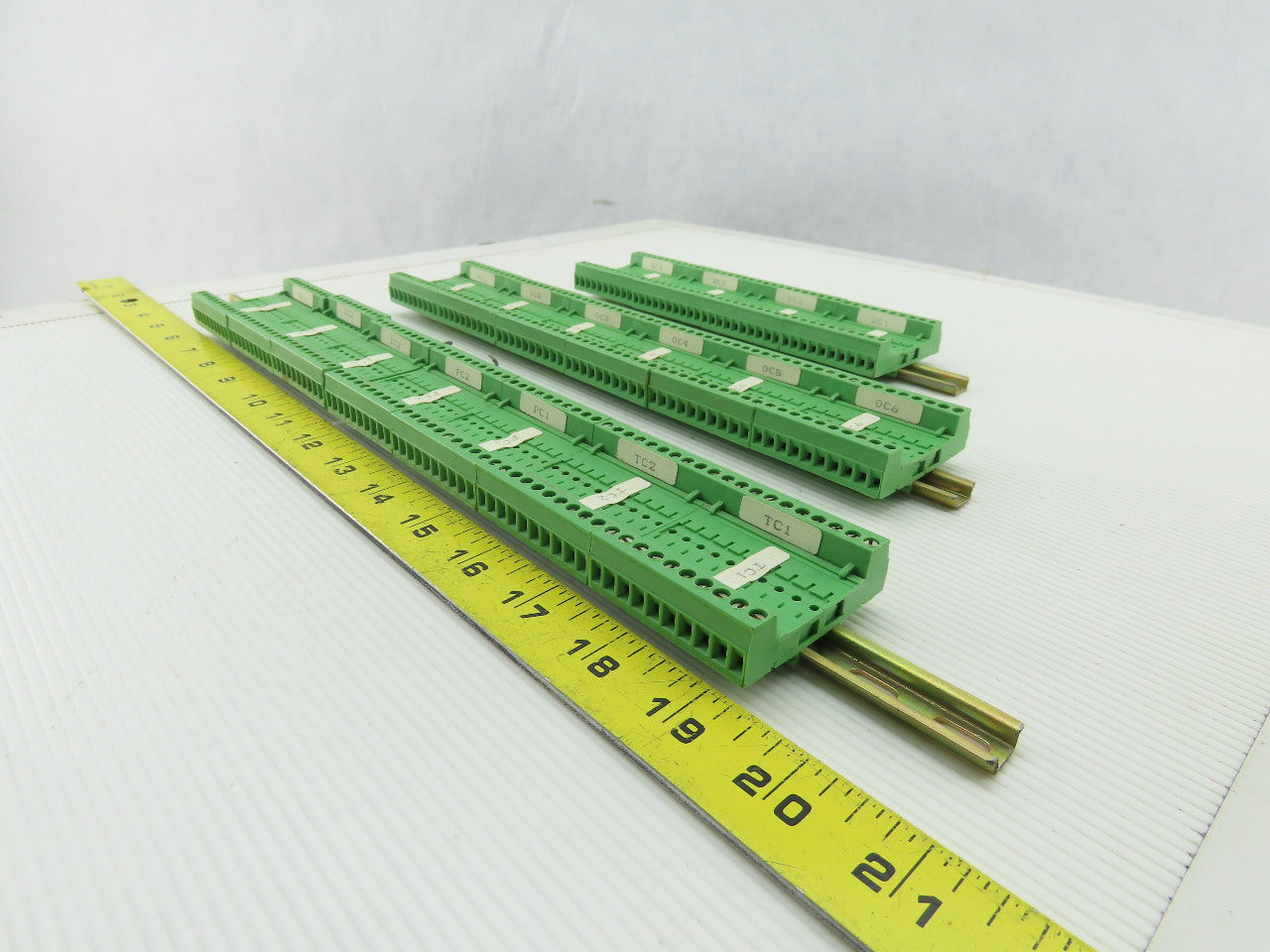 Phoenix Contact MSTBH 1.5 10 Point Wire Terminal Block For 15mm Rail Lot Of 17