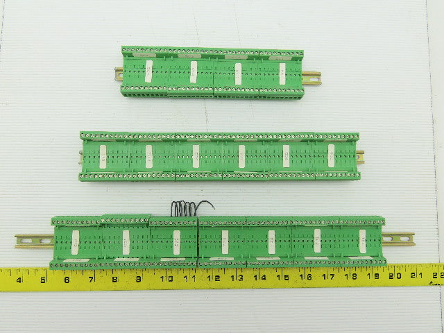 Phoenix Contact MSTBH 1.5 10 Point Wire Terminal Block For 15mm Rail Lot Of 17
