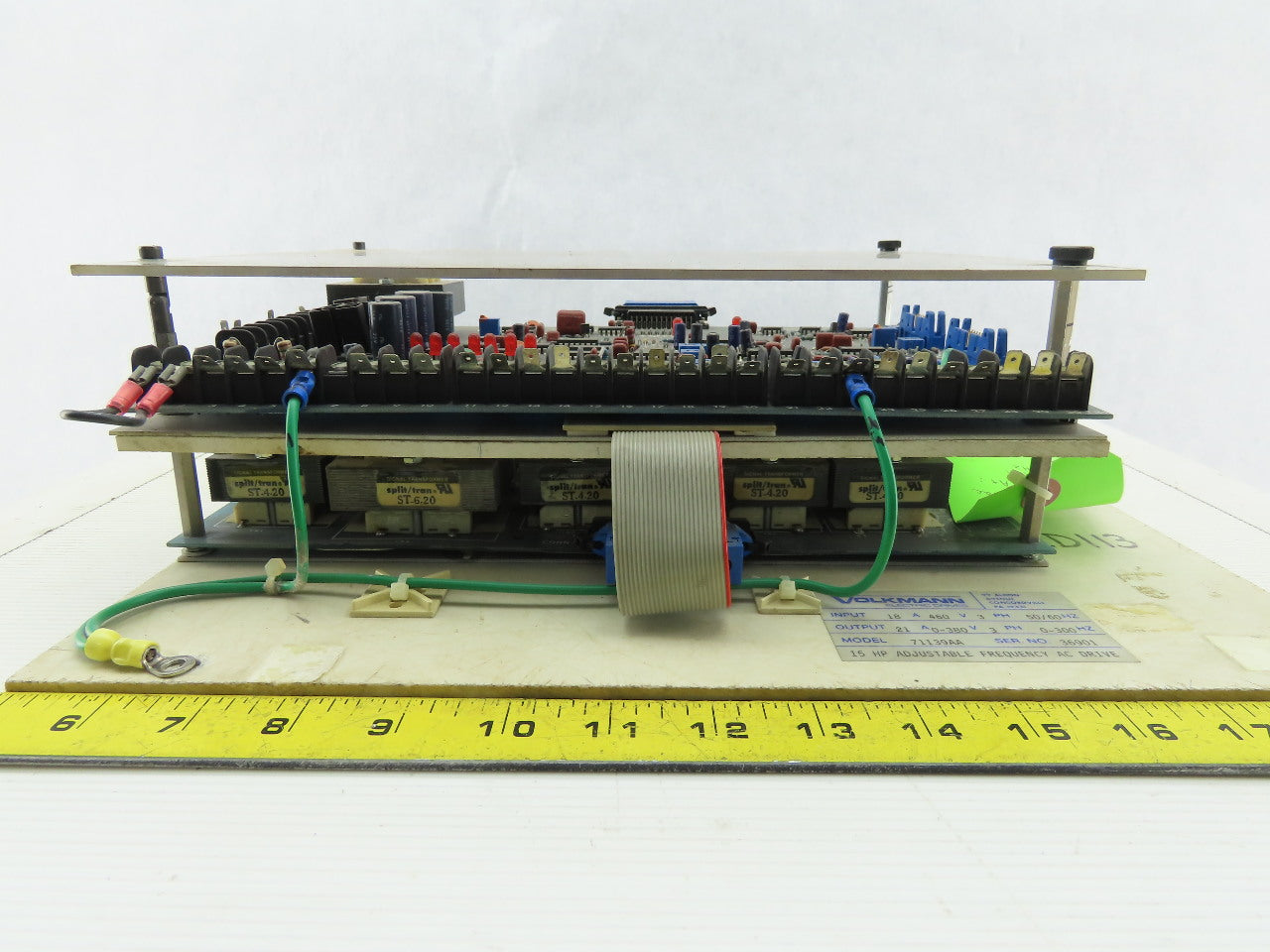 Volkmann 71139AA Adjustable Frequency AC Drive 460V 3Ph 0-300Hz Output 15Hp VFD
