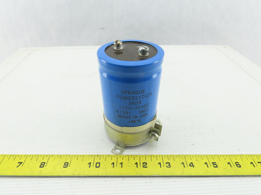Sprague 36DX Powerlytic 1100-350DC Capacitor