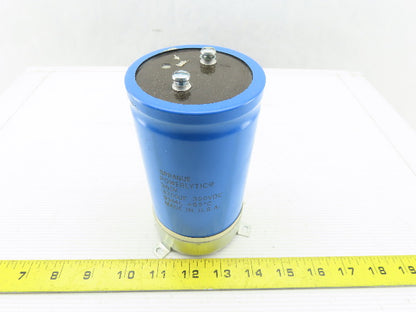Sprague 36DX Powerlytic 3700uF 350VDC Capacitor