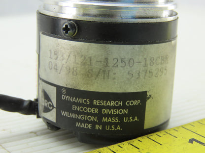 Dynamics Research 153/121-1250-18CBR Incremental 1250 Line Optic Encoder