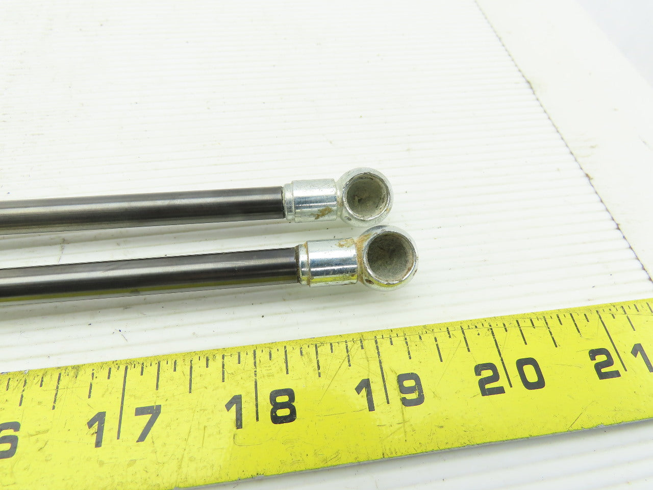 Suspa C16-07944 13" Gas Prop Rod Holding Spring 3/8" Ball Socket Lot Of 2