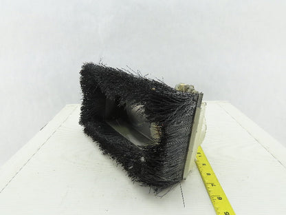 11" x 6" CNC Router Dust Vacuum Suction Boot Shoe Brush 4" Duct