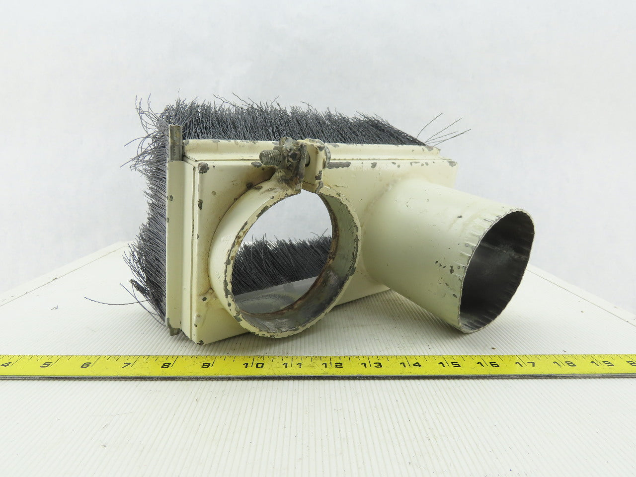 11" x 6" CNC Router Dust Vacuum Suction Boot Shoe Brush 4" Duct