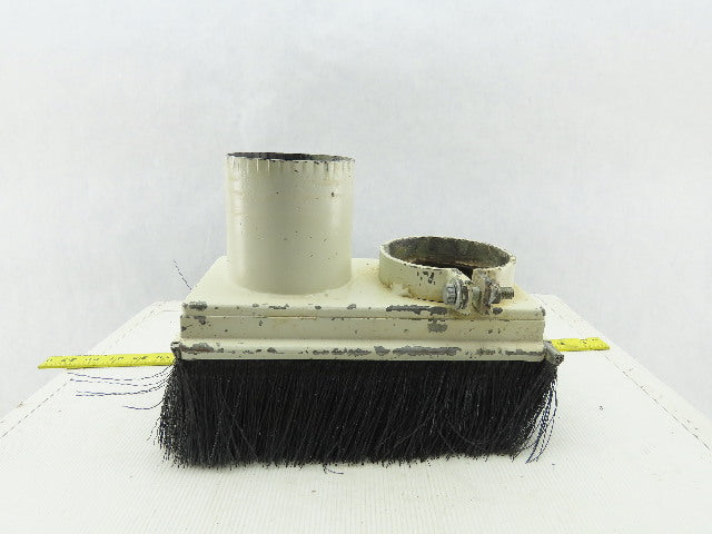 11" x 6" CNC Router Dust Vacuum Suction Boot Shoe Brush 4" Duct
