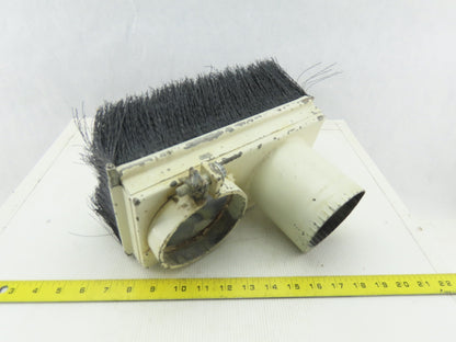 11" x 6" CNC Router Dust Vacuum Suction Boot Shoe Brush 4" Duct