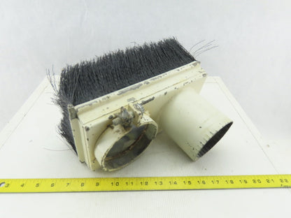 11" x 6" CNC Router Dust Vacuum Suction Boot Shoe Brush 4" Duct