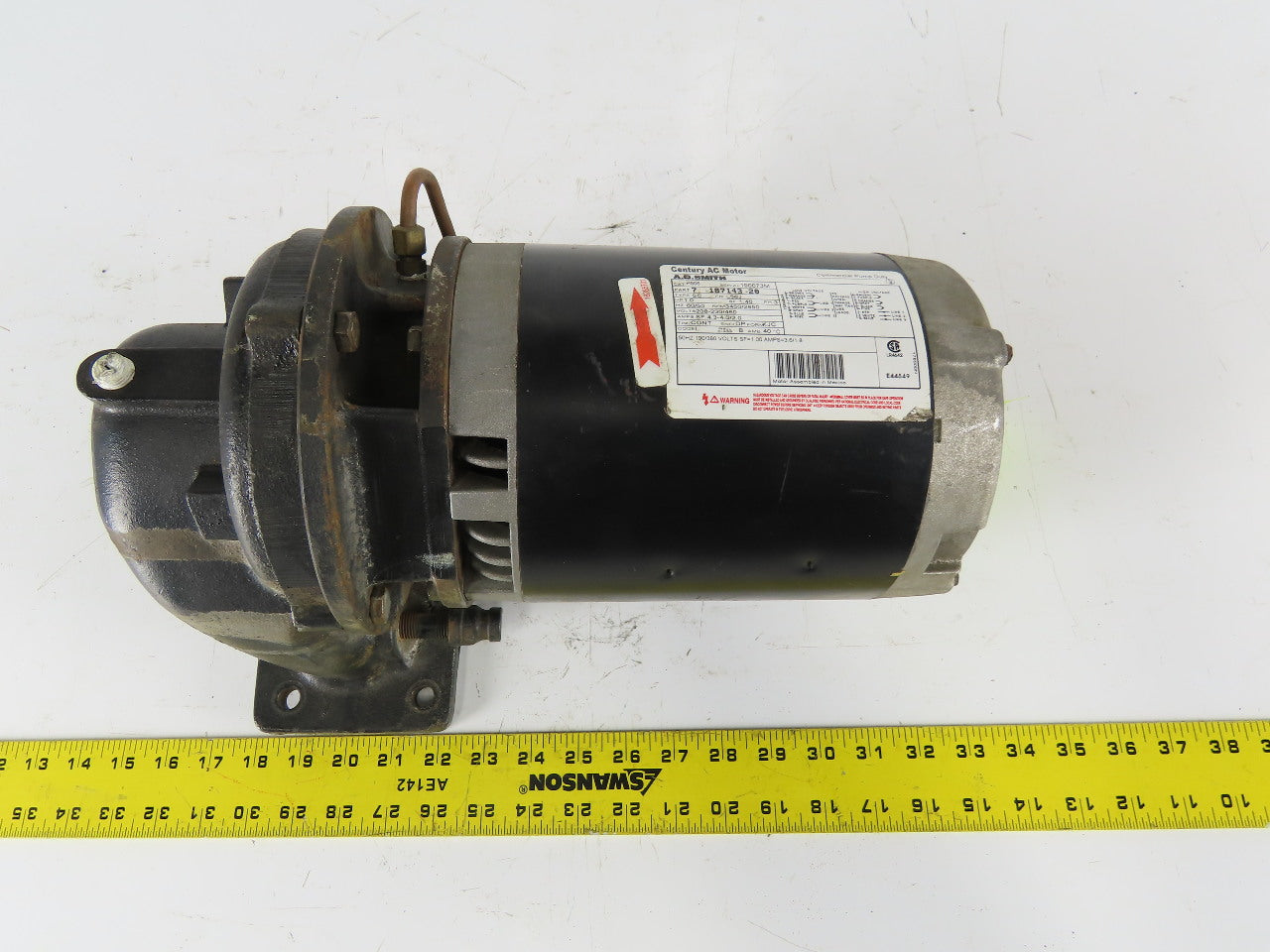 AO Smith H506 2Hp 208-230/460V 3Ph 1-1/2"x1-1/4" Motor Pump