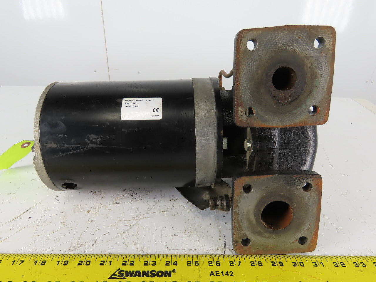 1.5kW 460V 60Hz 1-1/2"x1" Flange Mount Motor Pump