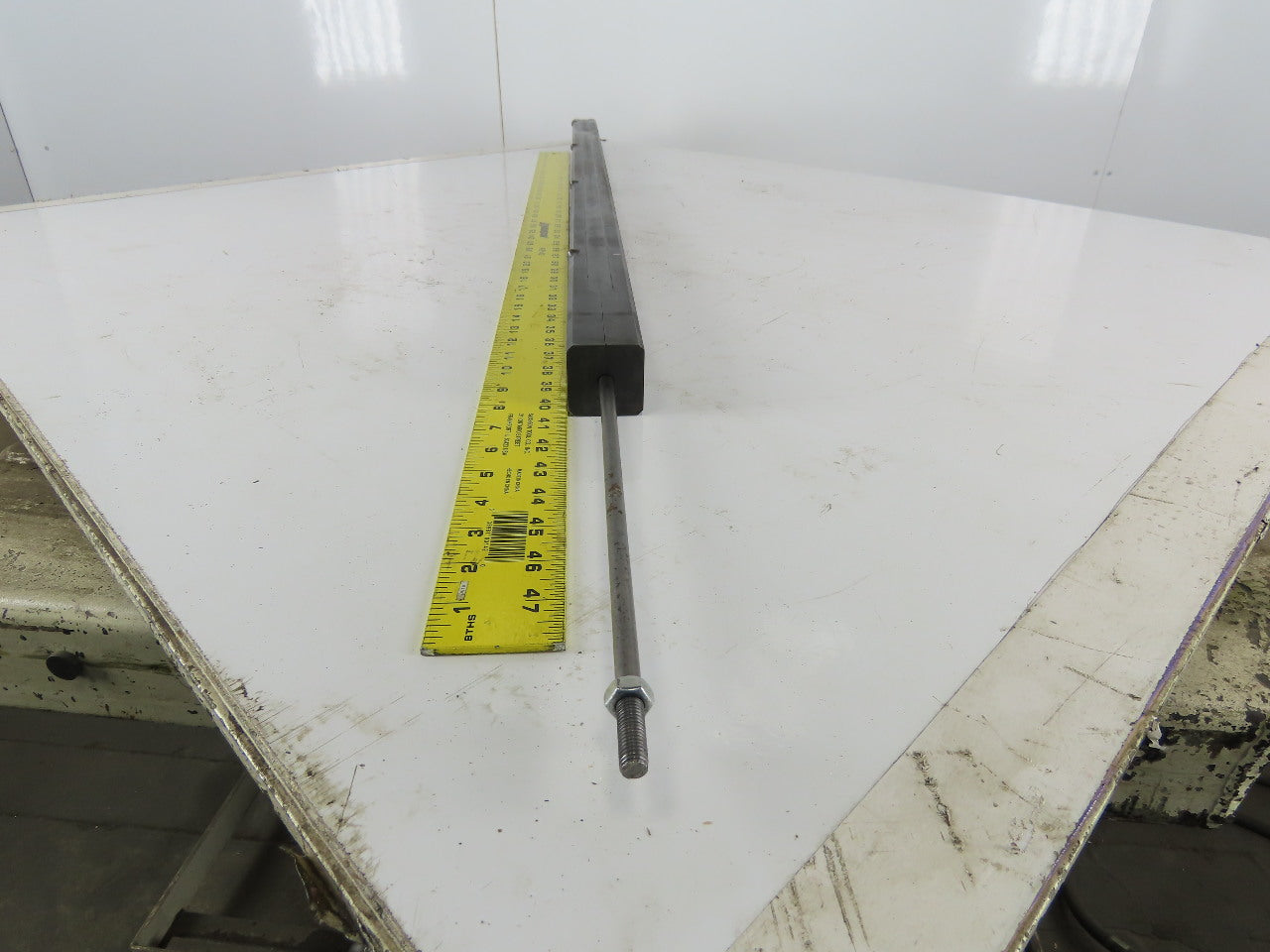 Mechanical Stop Bar Position Alignment Rod Actuated Spool Holder 45-1/4" OAL