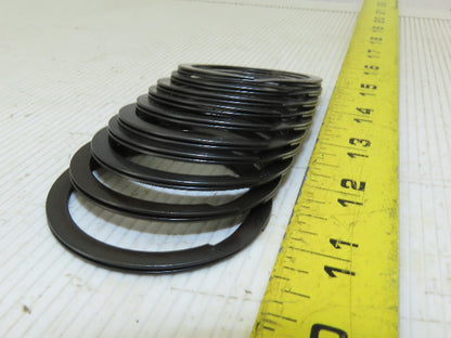 Internal Cylinder Spiral Retaining Ring 1-3/16" ID x 2-7/32" OD Lot Of 10