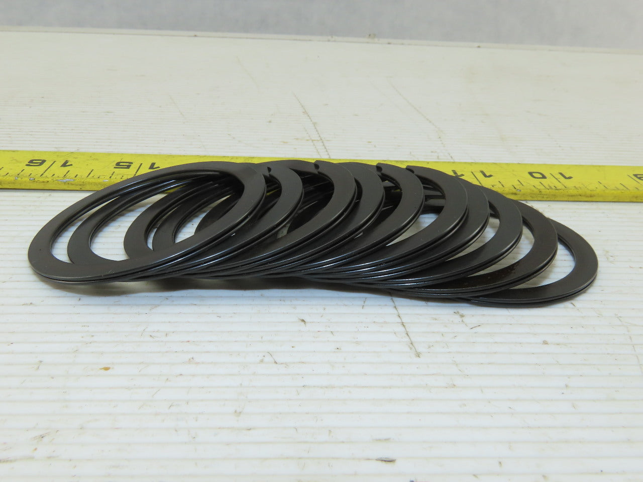 Internal Cylinder Spiral Retaining Ring 1-3/16" ID x 2-7/32" OD Lot Of 10