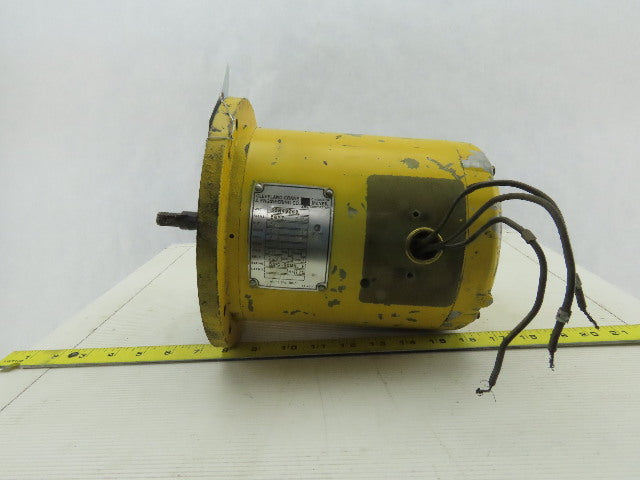 Cleveland Crane 35M49Z69 Electric AC Motor 200V 3/4Hp 3Ph 1700RPM 56YZ Frame