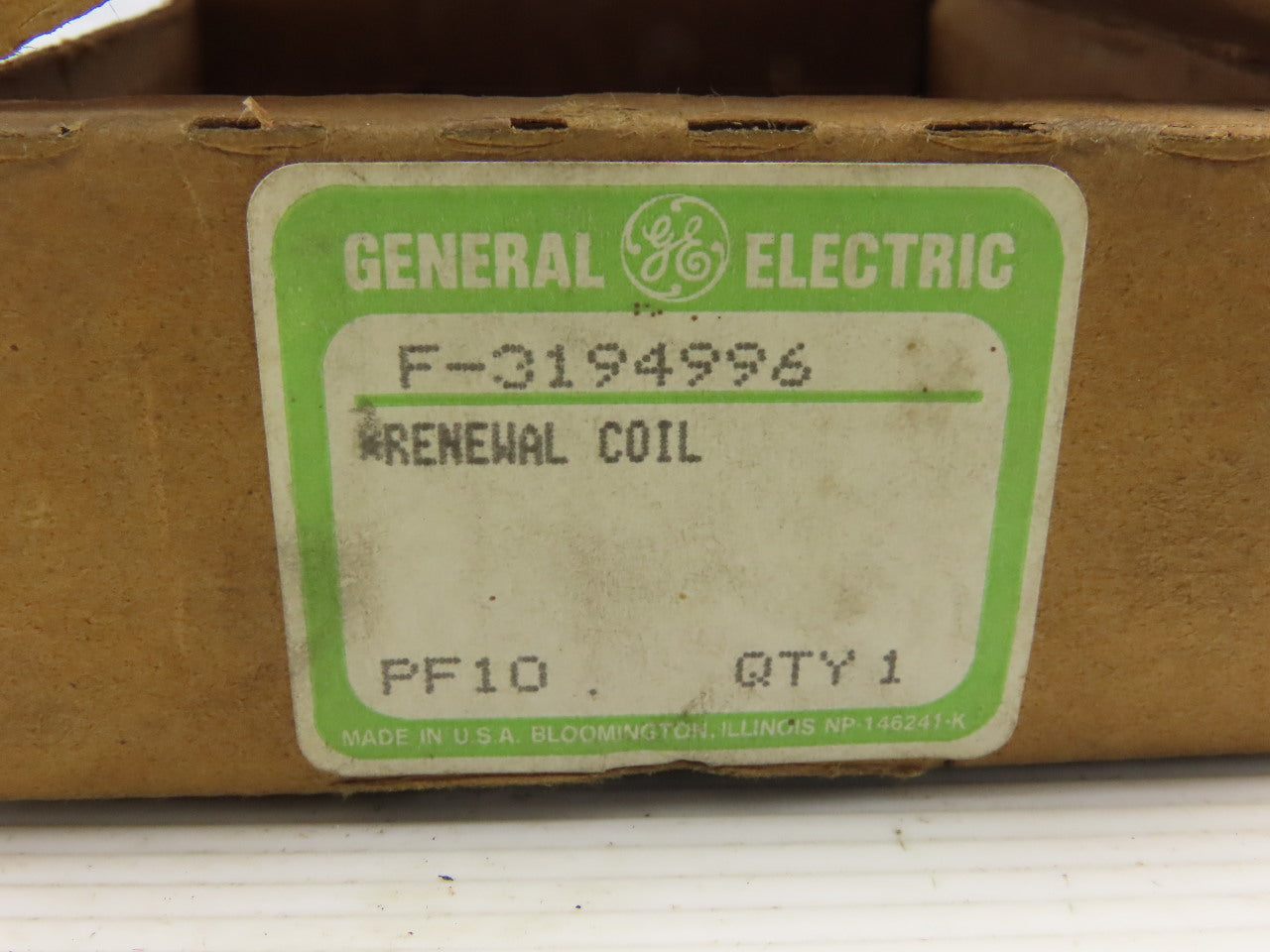 General Electric F-3194996 PF10 240V 50Hz Bottom Renewal Coil