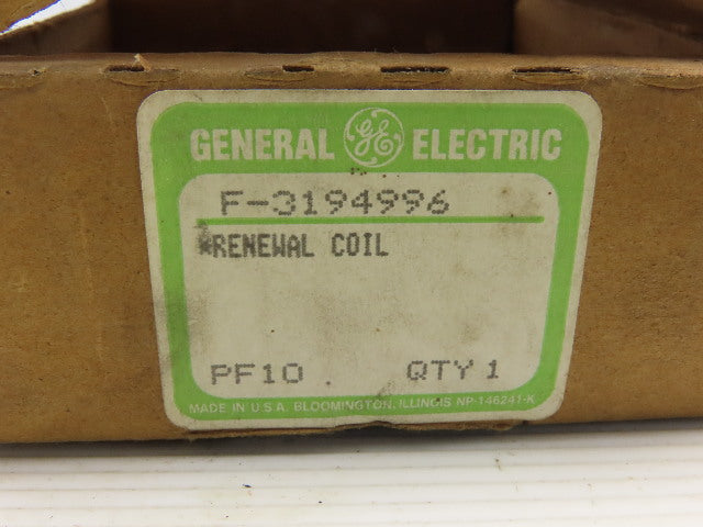 General Electric F-3194996 PF10 240V 50Hz Bottom Renewal Coil