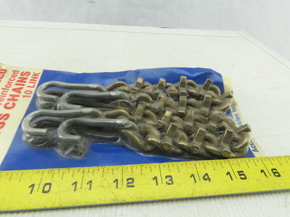 Acco Weed Stock No. 5832 Snow Chain Reinforced V-Bar Cross Chain 10 Link
