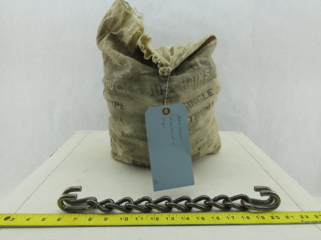 Acco Stock 6256 8 Link Bus Truck Snow Tire Traction Cross Chain 15" Lot Of 54