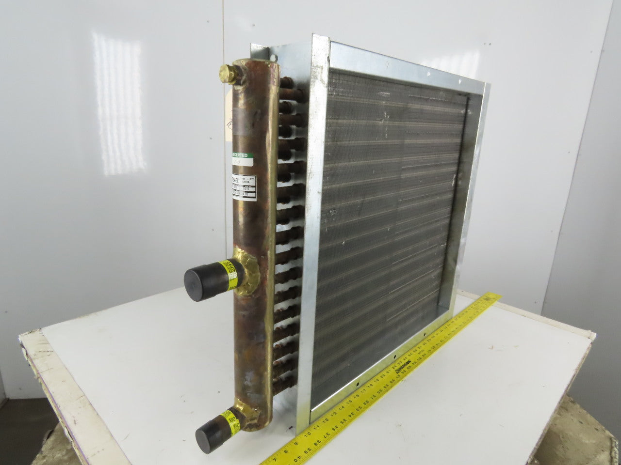 Heatcraft 5GA1202B024.00X024.00 Hi-F 24" x 24" Fin Steam Coil