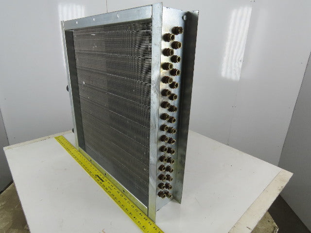 Heatcraft 5GA1202B024.00X024.00 Hi-F 24" x 24" Fin Steam Coil