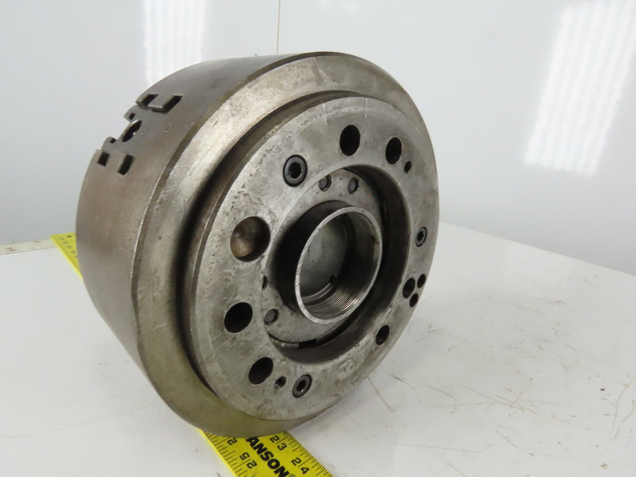 Mori Seiki MMK HA8-11III 11" Lathe 3 Serrated Jaw Chuck Thru Hole Parts/Repair