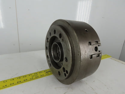 Mori Seiki MMK HA8-11III 11" Lathe 3 Serrated Jaw Chuck Thru Hole Parts/Repair