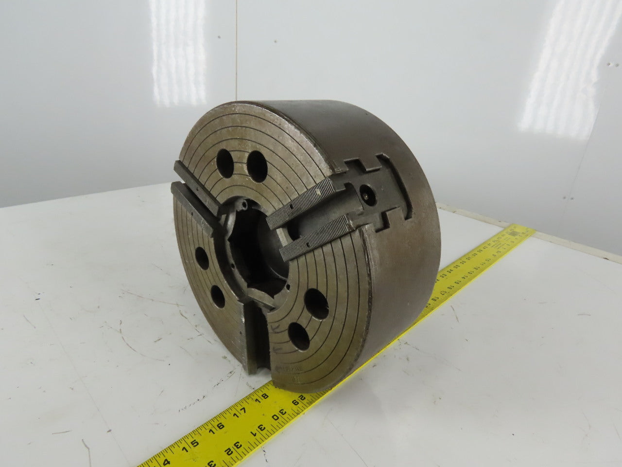 Mori Seiki MMK HA8-11III 11" Lathe 3 Serrated Jaw Chuck Thru Hole Parts/Repair