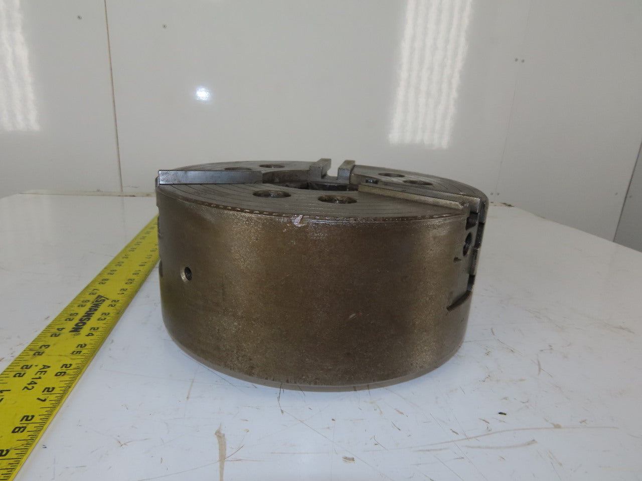 Mori Seiki MMK HA8-11III 11" Lathe 3 Serrated Jaw Chuck Thru Hole Parts/Repair