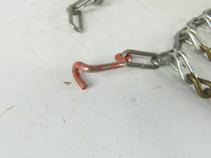 10" x 36" Tire Traction Tire Chain 2 Piece Set Pair