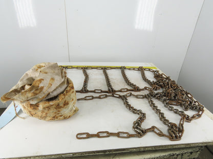 16" x 104" Snow Traction Tire Chain Set of 2