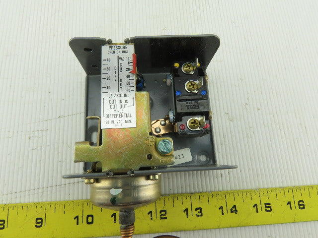 Trane P70EC-2 Pressure Switch SPDT No Cover