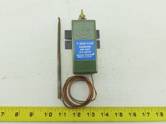 Johnson Controls T-5210-1135 200-400°F Temperature Transmitter