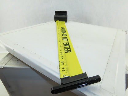 Lawrence Tensabarrier Self Retracting CAUTION-DO NOT ENTER Belt Stanchion 7'6"