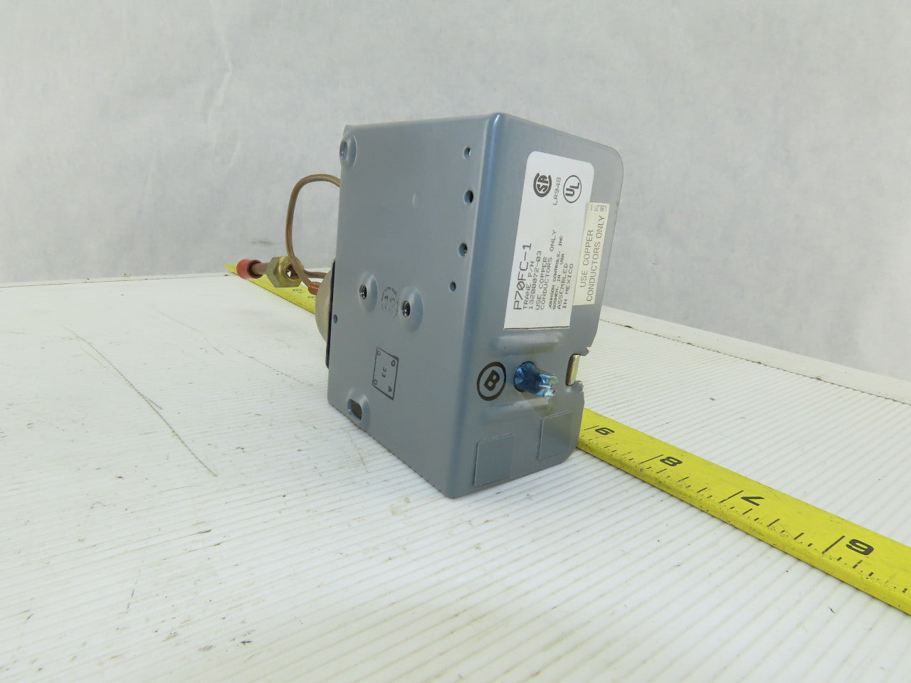 Johnson Controls P70FC-1C Pressure Control Range 20" Hg Vac./50 PSIG