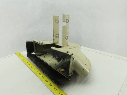 Thermwood 3" x7" Body Measurement CNC Router Dust Vacuum Suction Boot Shoe Brush